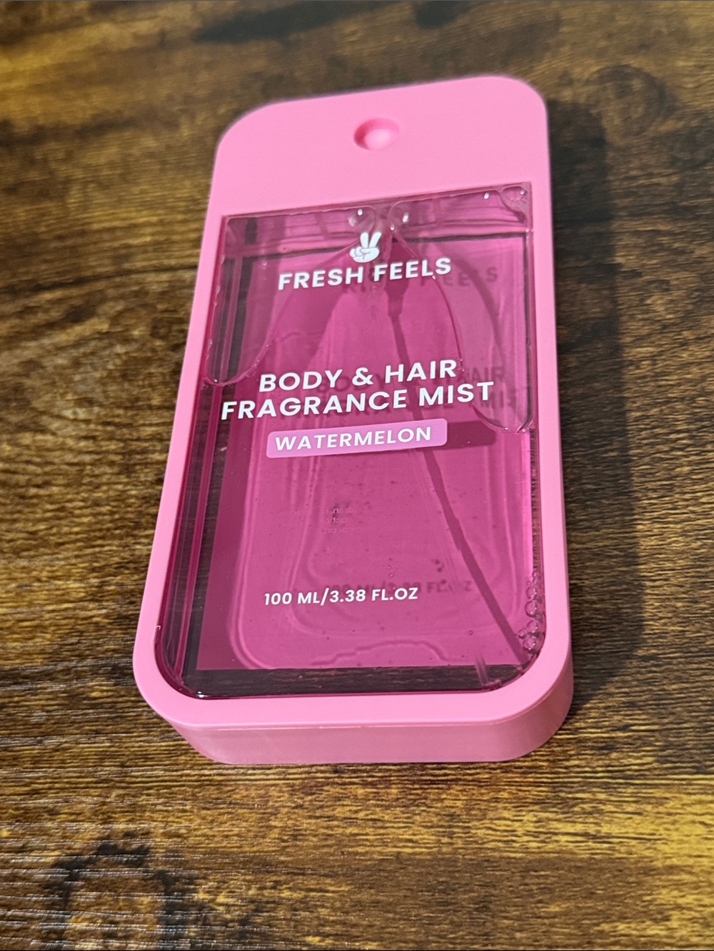 Watermelon Body & Hair Fragrance Mist - Pink